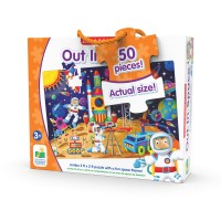 Puzzle mare de podea 50 piese - In spatiu