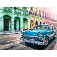 Puzzle masina din Cuba 1500 piese Ravensburger