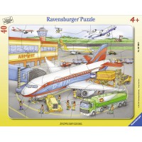 Puzzle mic aeroport - 40 piese
