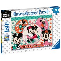 Puzzle Mickey si Minnie 150 piese Ravensburger