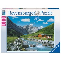 Puzzle munti din Austria 1000 piese Ravensburger