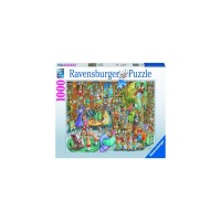Puzzle noapte in librarie 1000 piese