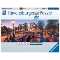 Puzzle noaptea in Amsterdam 1000 piese