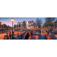 Puzzle noaptea in Amsterdam 1000 piese