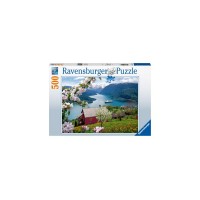 Puzzle peisaj montan Ravensburger 500 piese