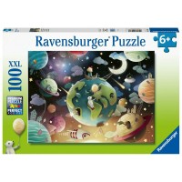 Puzzle planete 100 piese Ravensburger