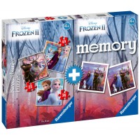 Puzzle cu joc Memory Frozen II