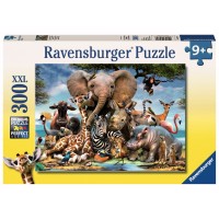 Puzzle Ravensburger Prietenii africani - 300 piese