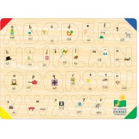 Puzzle 26 piese - Sa invatam alfabetul
