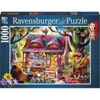 Puzzle 1000 piese Ravensburger - Scufita Rosie