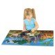 Puzzle straluceste in intuneric 100 piese - Animale salbatice