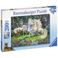 Puzzle Unicornii mistici - 200 piese