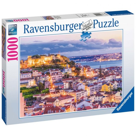 Puzzle vedere peste Lisabona 1000 piese Ravensburger