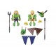 Playmobil Dragons - Raffnut si Taffnut in costume de zbor