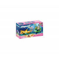 Playmobil Magic - Regele marii cu trasura rechin