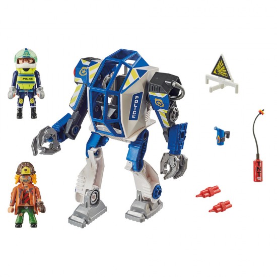 Playmobil City Action - Robot de politie pentru operatiuni speciale