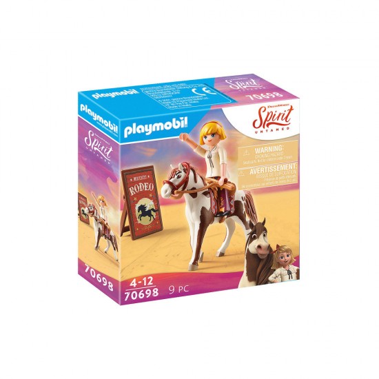 Playmobil Spirit - Rodeo cu Abigail si Boomerang