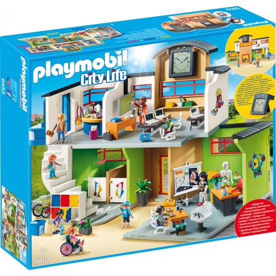 Playmobil City Life - Scoala mobilata