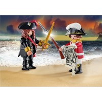 Set 2 figurine pirat si soldat Playmobil