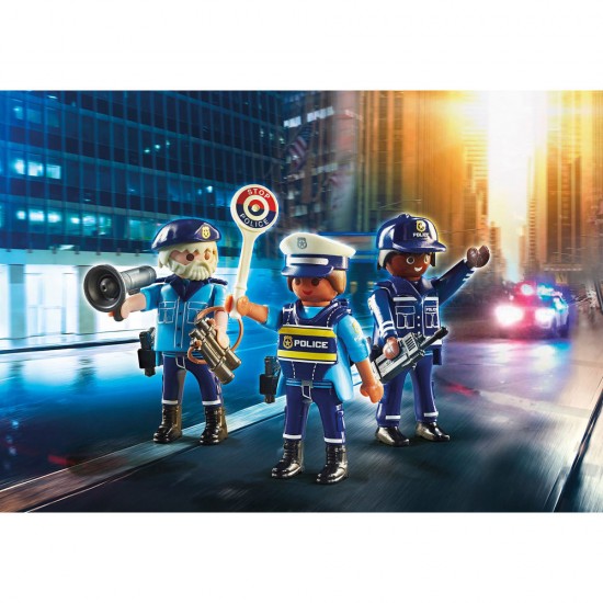 Set 3 figurine politisti Playmobil City Action