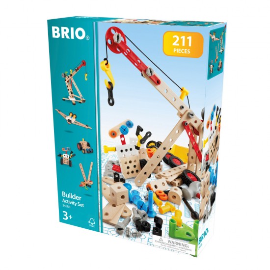 Set activitati de constructie BRIO 211 piese