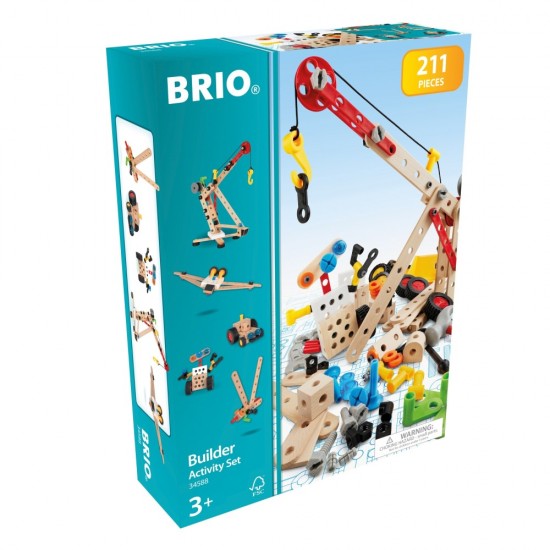 Set activitati de constructie BRIO 211 piese