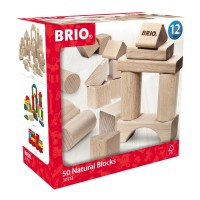 Set blocuri din lemn 50 piese BRIO