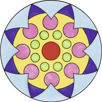 Set de creatie Mini Mandala clasic