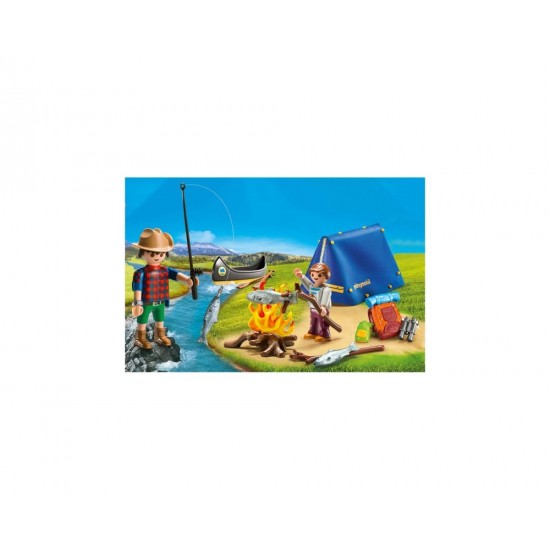 Playmobil Family Fun - Set portabil camping