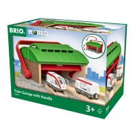 Set portabil garaj de trenuri BRIO