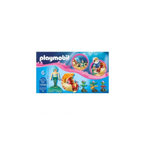 Playmobil Magic - Sirena in gondola melc de mare