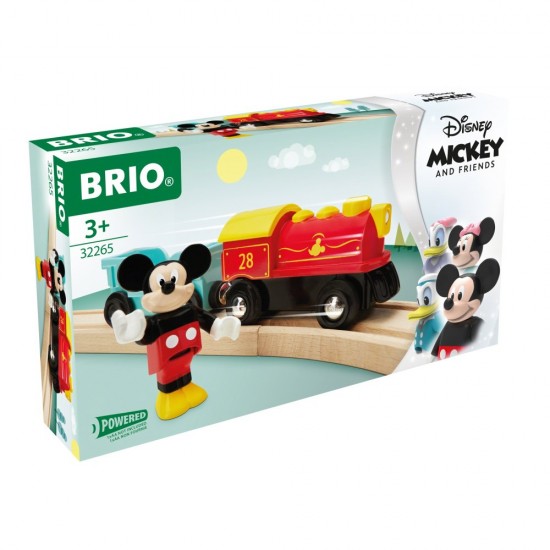 Tren Mickey Mouse cu baterii