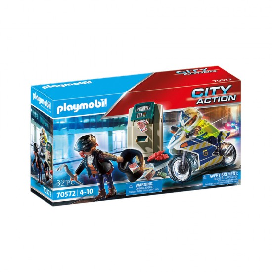 Playmobil City Action - Urmarirea hotului de banci