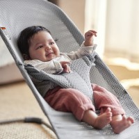 Balansoar bebelusi Bliss Baby Bjorn Grey Mesh