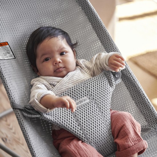 Balansoar bebelusi Bliss Baby Bjorn Grey Mesh