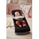 Balansoar bebelusi Bliss BabyBjorn Black din tesatura matlasata cu aspect clasic