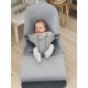 Balansoar Bliss Light Grey 3D Jersey BabyBjorn cu bara de jucarii 