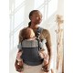 Marsupiu anatomic cu multiple pozitii de purtare colectia Harmony 3D Mesh Anthracite Editie Limitata BabyBjorn