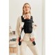 Marsupiu anatomic Mini cu pozitii multiple de purtare Black BabyBjorn