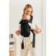 Marsupiu anatomic Mini cu pozitii multiple de purtare Black BabyBjorn