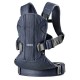 Marsupiu anatomic One Air BabyBjorn Navy Blue 3D Mesh