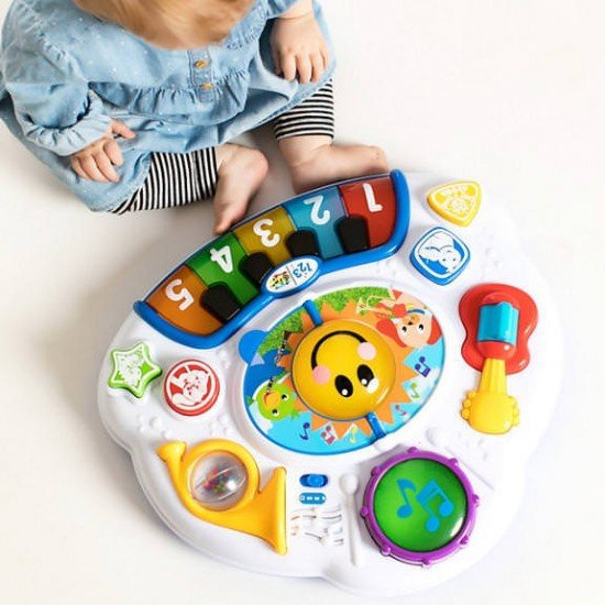 Masuta interactiva de activitati Discovering Baby Einstein