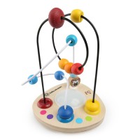 Jucarie cu bile din lemn Hape Color Mixer Baby Einstein