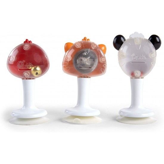 Set 3 jucarii multisenzoriale in forma de animalute Baby Einstein Set 3 jucarii multisenzoriale in forma de animalute Baby Einstein