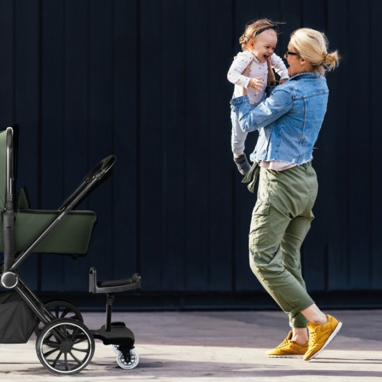 Adaptor carucior WeGo pentru al doilea copil, cu scaun inclus, BabyGo Adaptor carucior WeGo pentru al doilea copil, cu scaun inclus, BabyGo