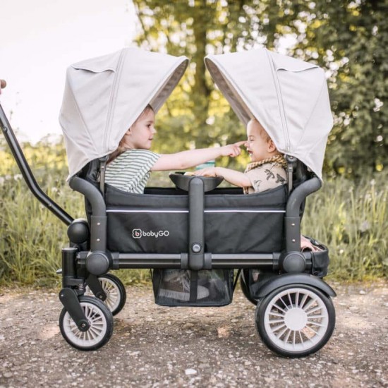 Carucior de transport tip vagon BabyGo Cozy Rider