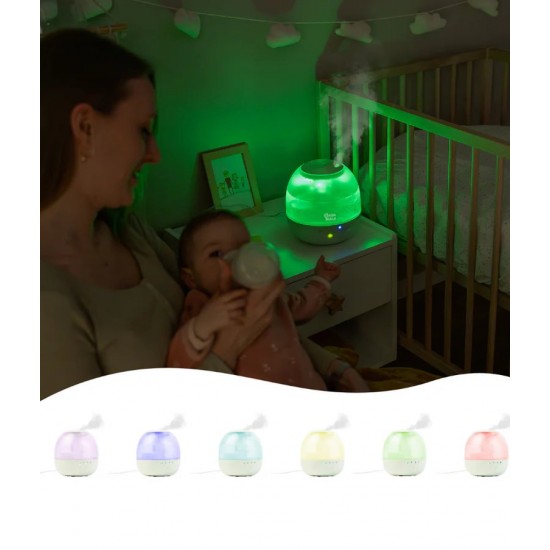 Umidificator si lampa de Veghe Bubble Badabulle