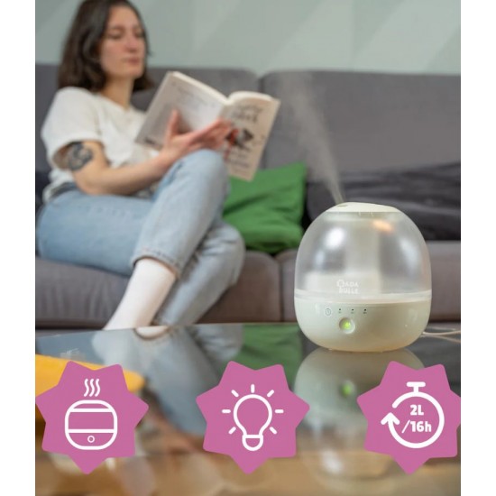 Umidificator si lampa de Veghe Bubble Badabulle