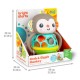 Jucarie multi-senzoriala Bright Starts Grab & Giggle Monkey