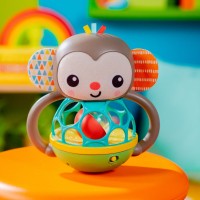 Jucarie multi-senzoriala Bright Starts Grab & Giggle Monkey